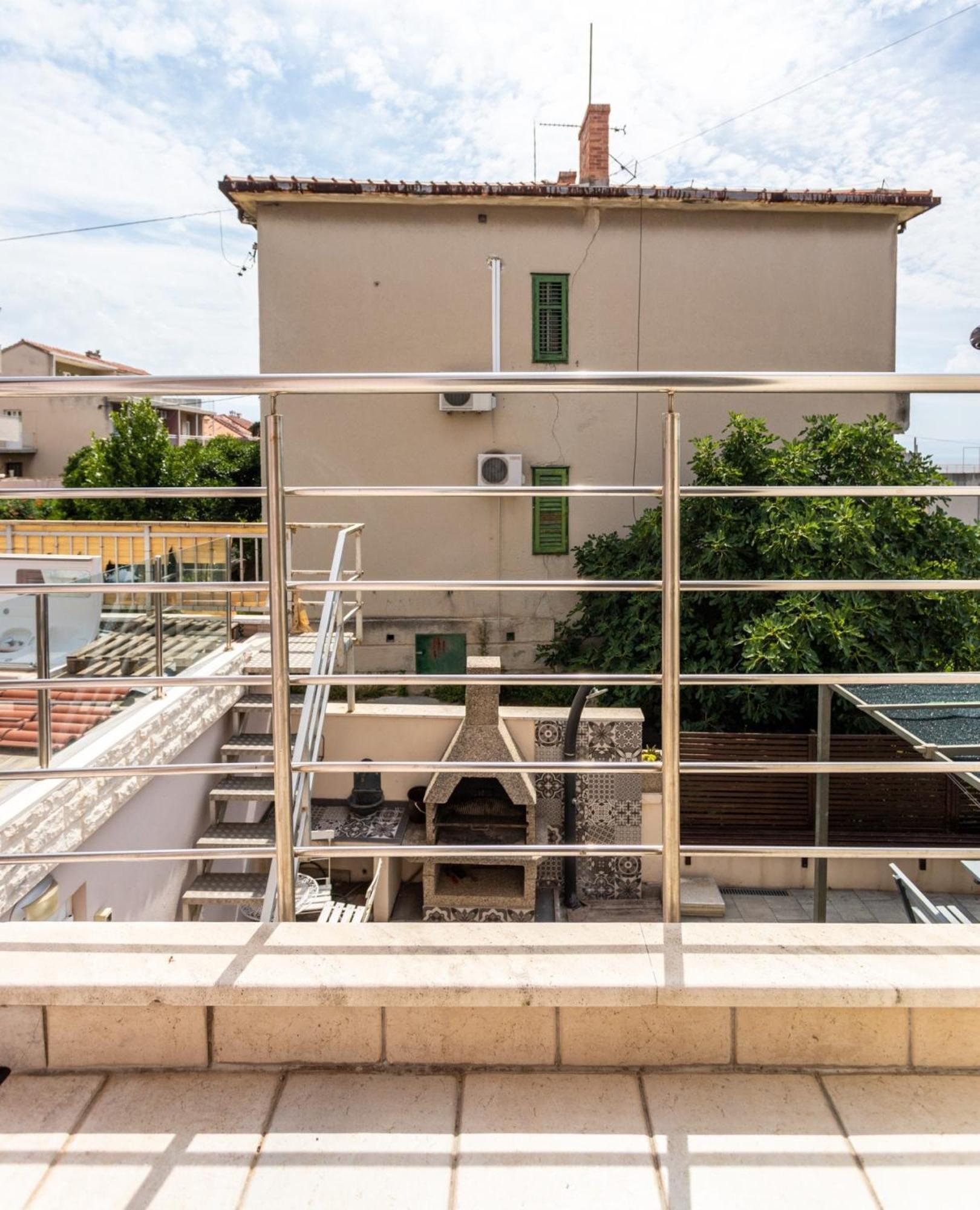 Villa Violeta With The Sea View, 3 Min Walk To The Beach Split Zewnętrze zdjęcie